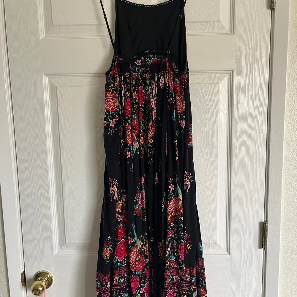Spell Hotel Paradiso - Jet Black Maxi Dress